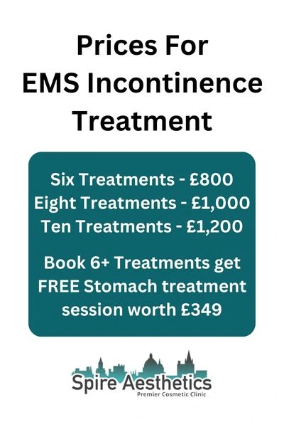 EMS Incontinence Treatment Prices Dudley
