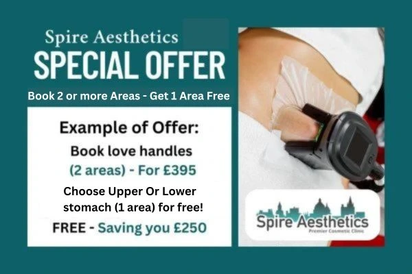 Fat Freezing Promotion Dudley from Spire Aesthetics - Book Today!