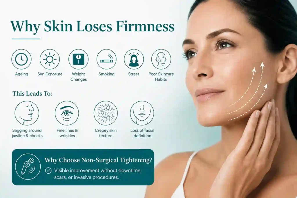 What Makes Skin Lose Firmness and Why Do People Seek Non-Surgical Tightening Dudley?