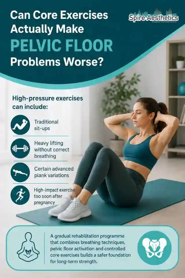 Can Strengthening Your Core Alone Actually Make Pelvic Floor Problems Worse Dudley?